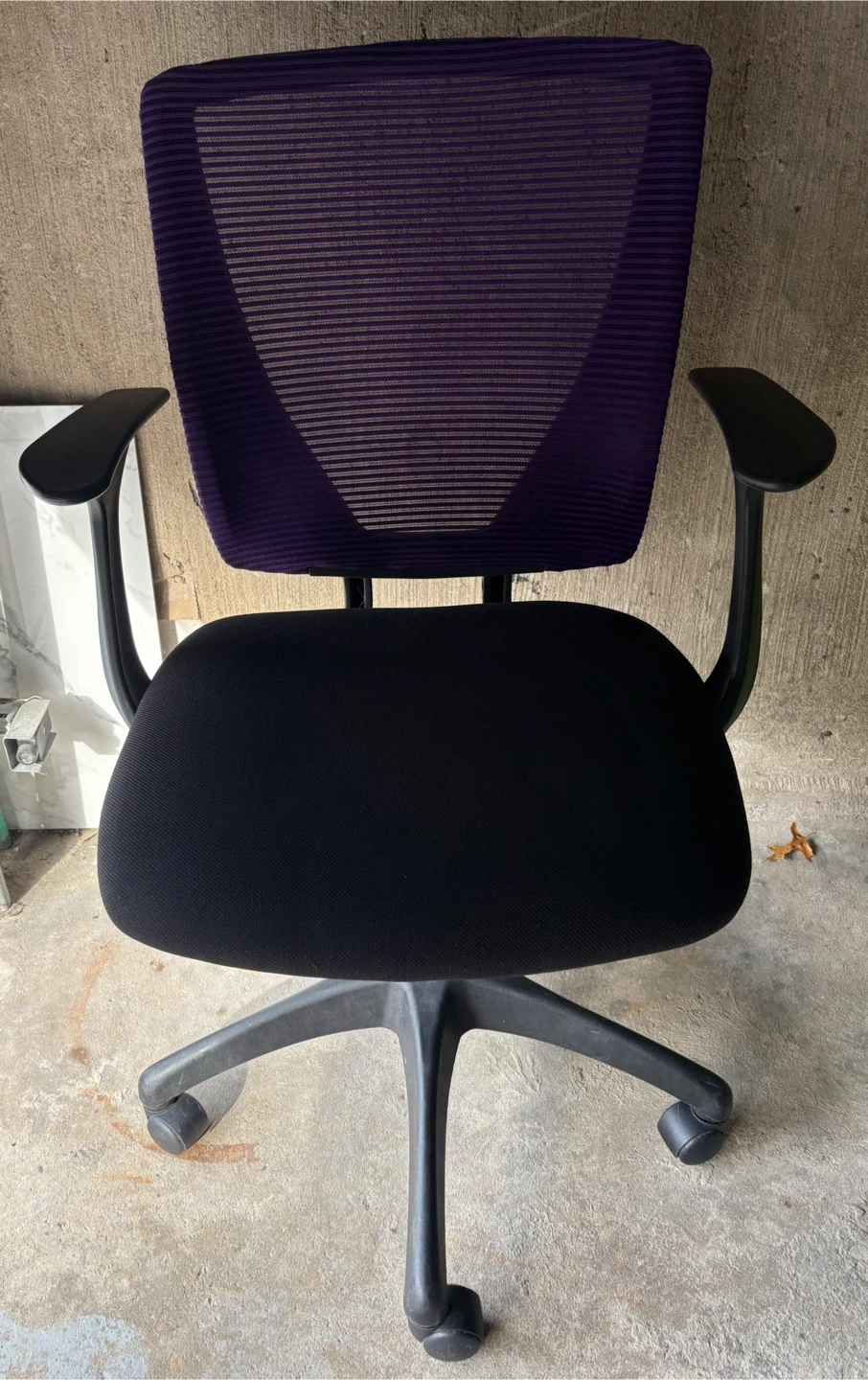 Purple Mesh Office Chair - photo 2