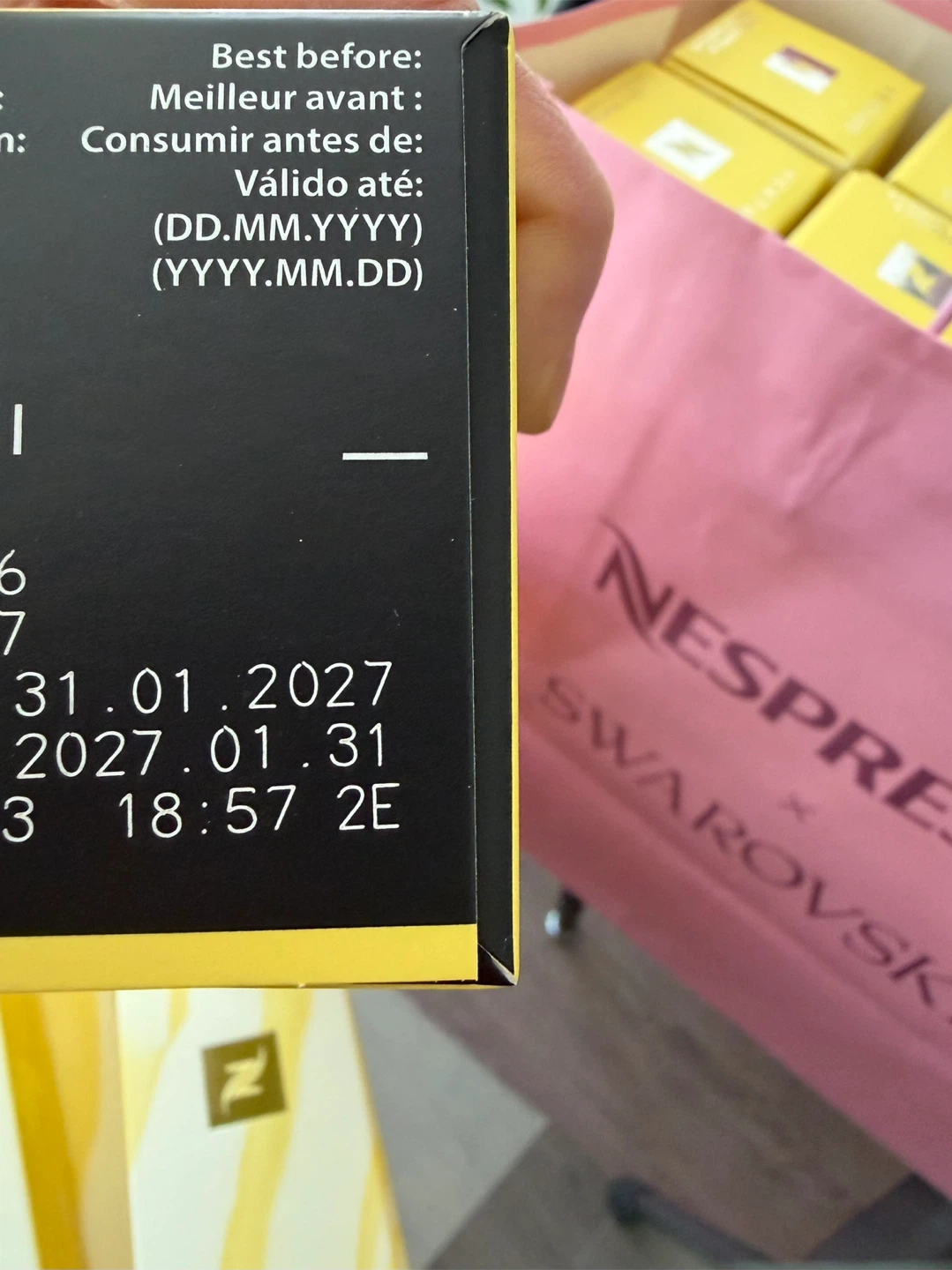 5 Sleeves Nespresso Vertuo Yuzu Vanilla Coffee Pods - photo 2