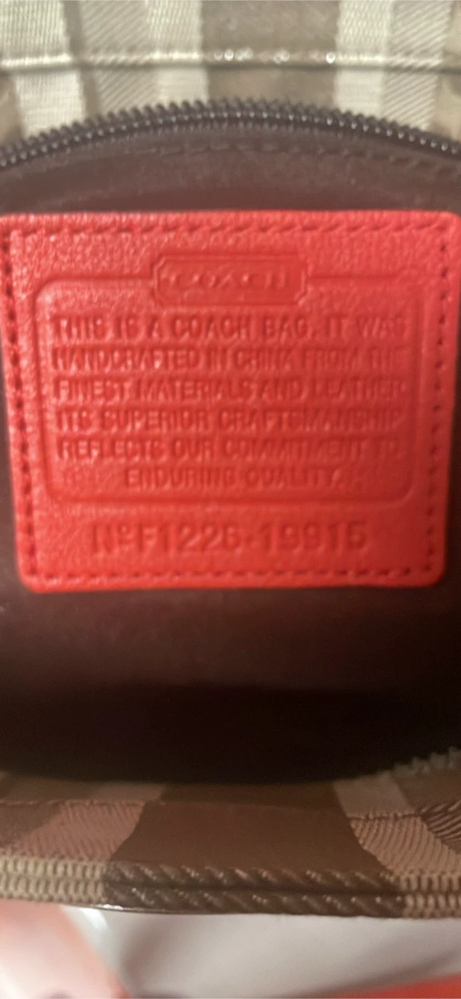Coach Signature Stripe Handbag - photo 2