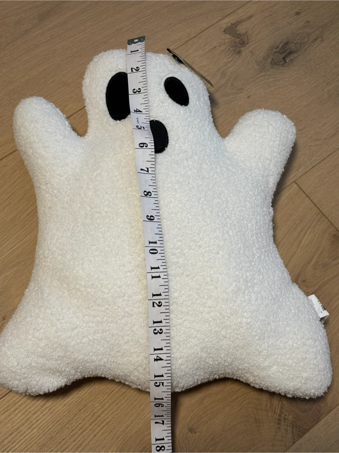 *VIRAL TIK TOK FAUX FUR HALLOWEEN THROW BLACK CAT w GHOST PILLOW - photo 5