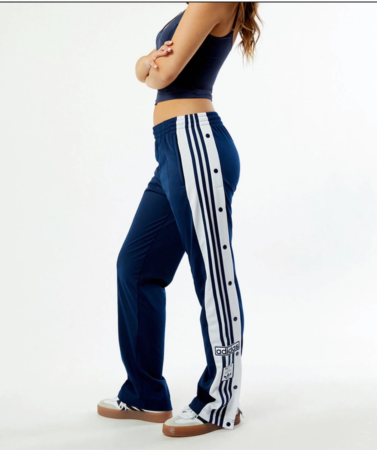Adidas Snap-Button Track Pants XS