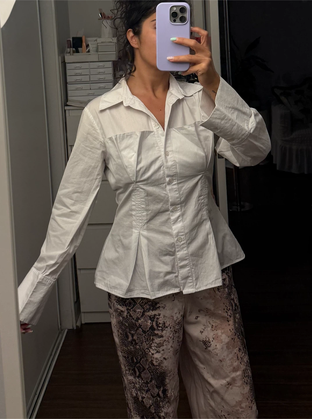 Zara White Shirt - photo 3