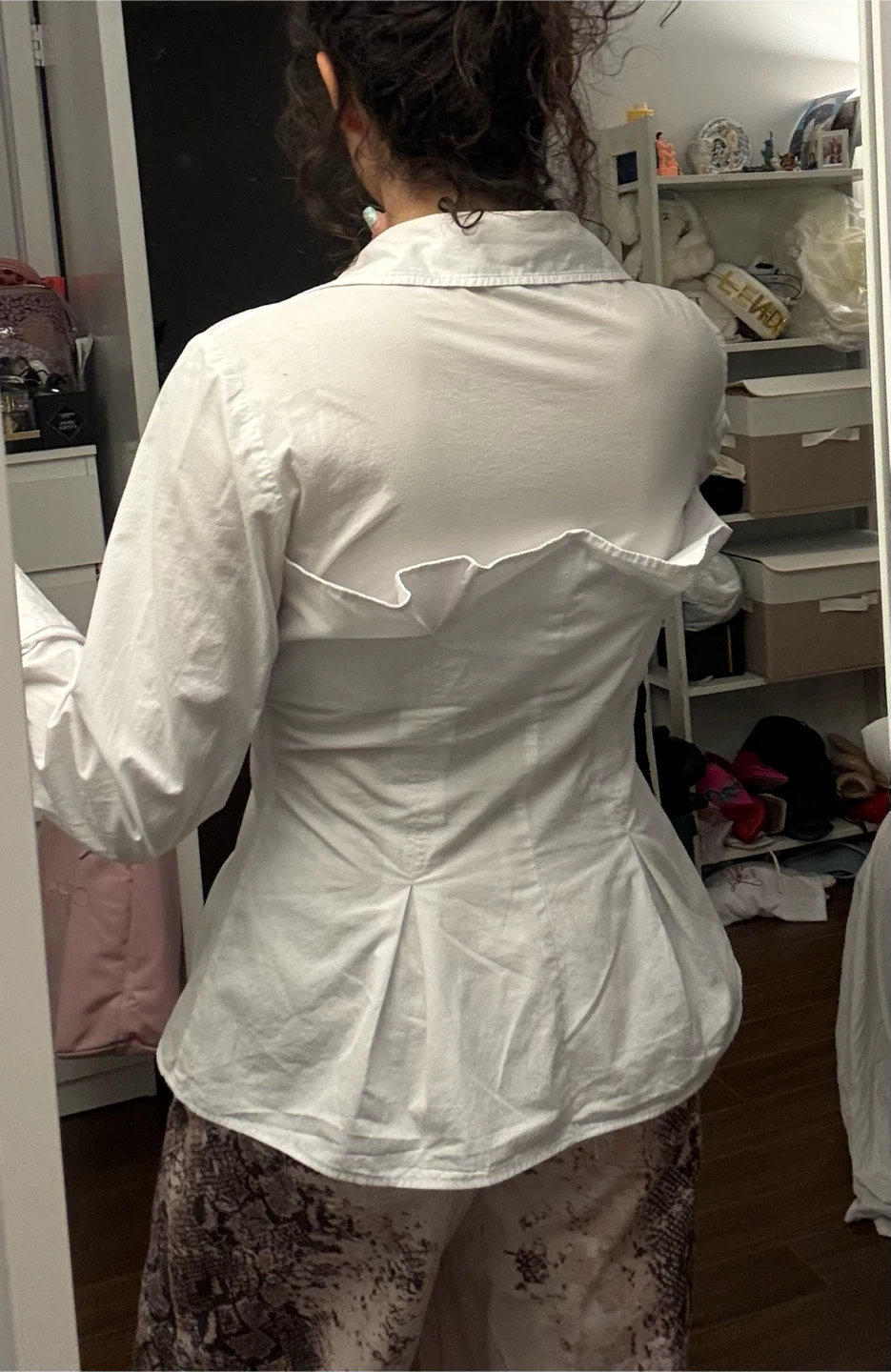 Zara White Shirt - photo 4
