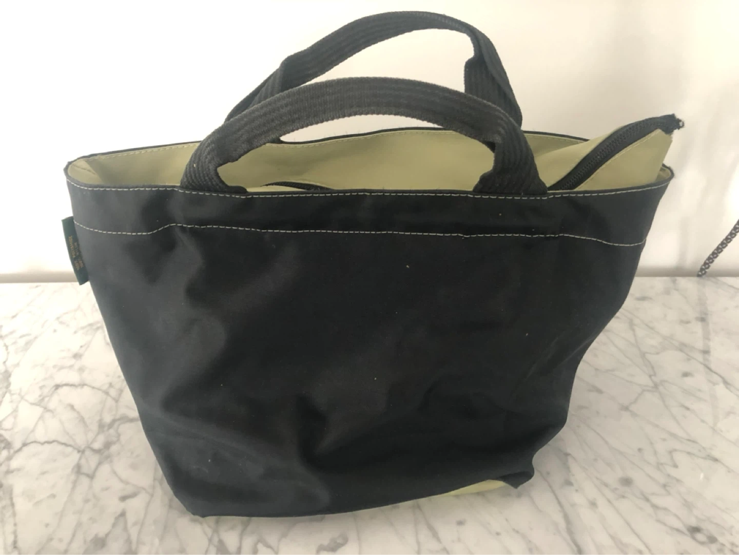 Herve Chapelier Paris Nylon Tote Bag