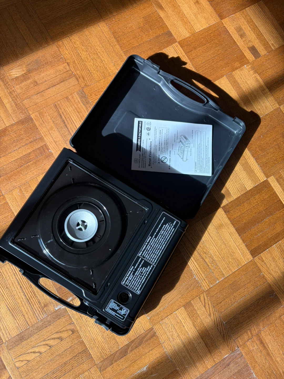 Portable Butane Gas Stove with Carrying Case