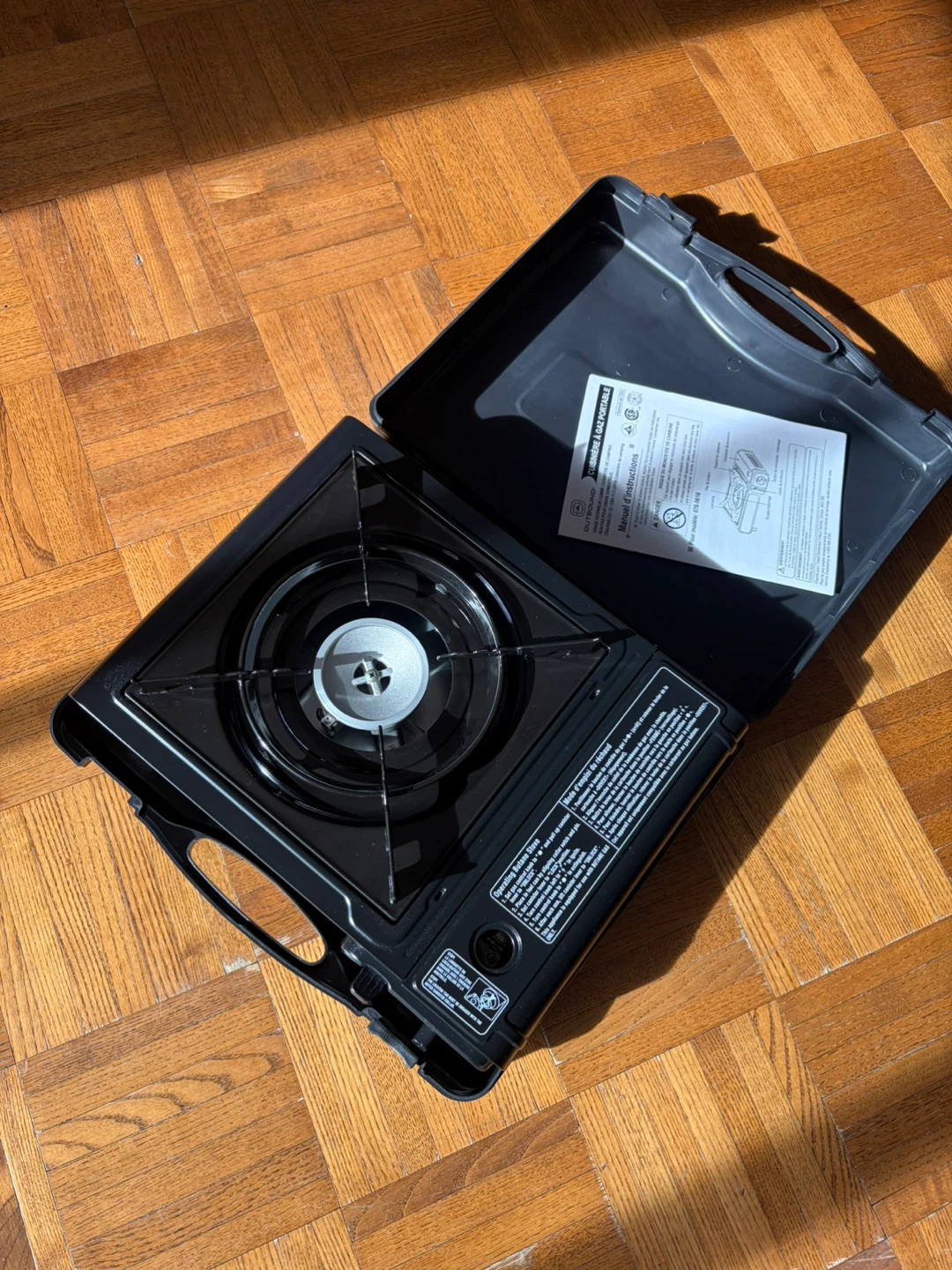 Portable Butane Gas Stove with Carrying Case - photo 2