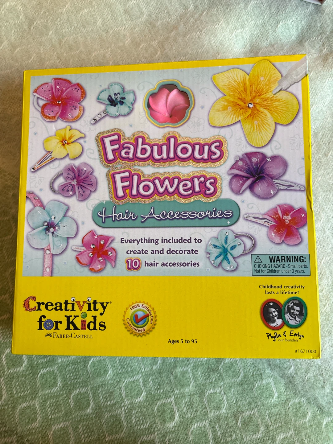 Creativity for Kids Fabulous Flowers Hair Accessories