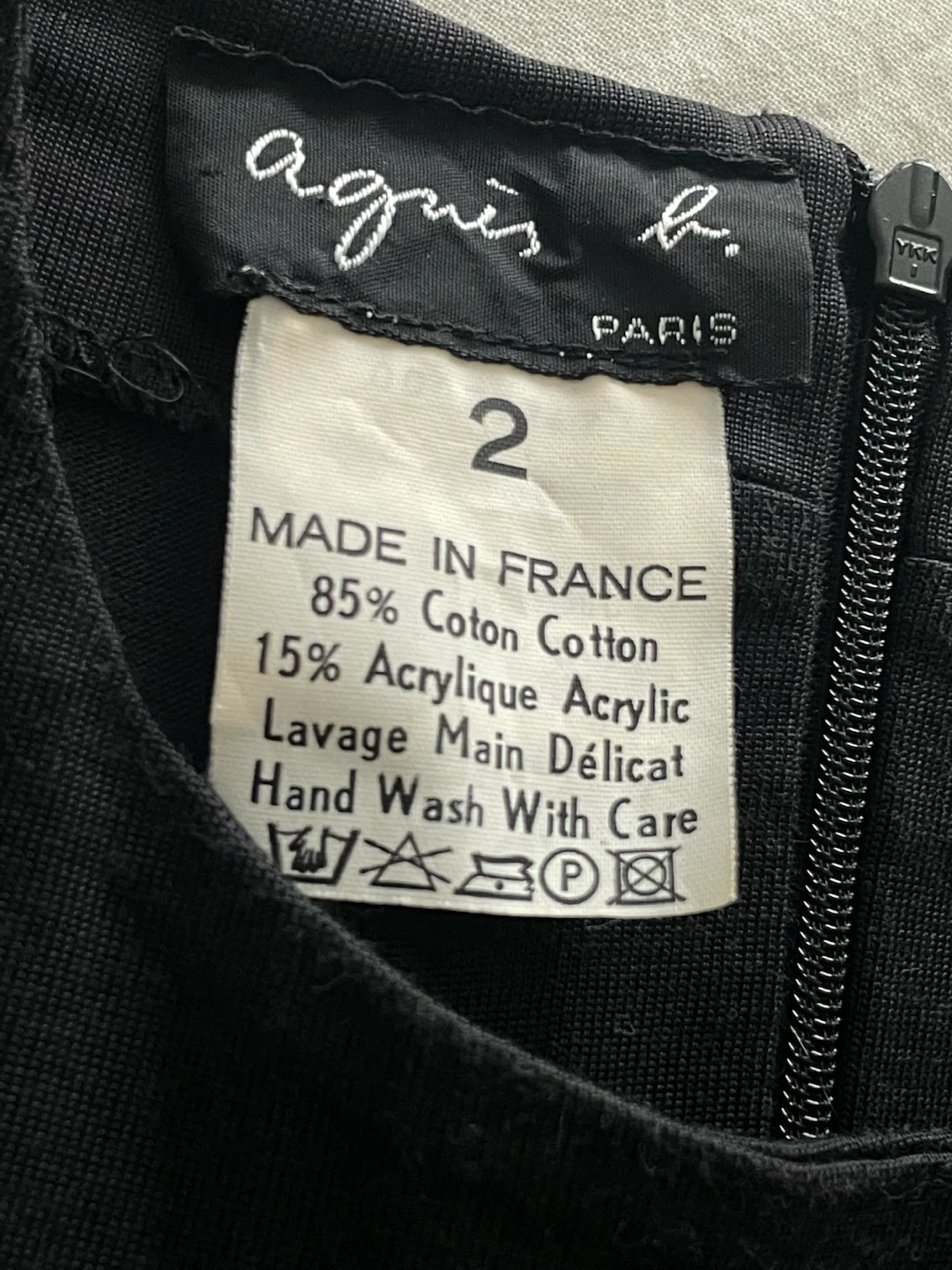 Vintage Agnès b. Paris Long Sleeve Dress - photo 4