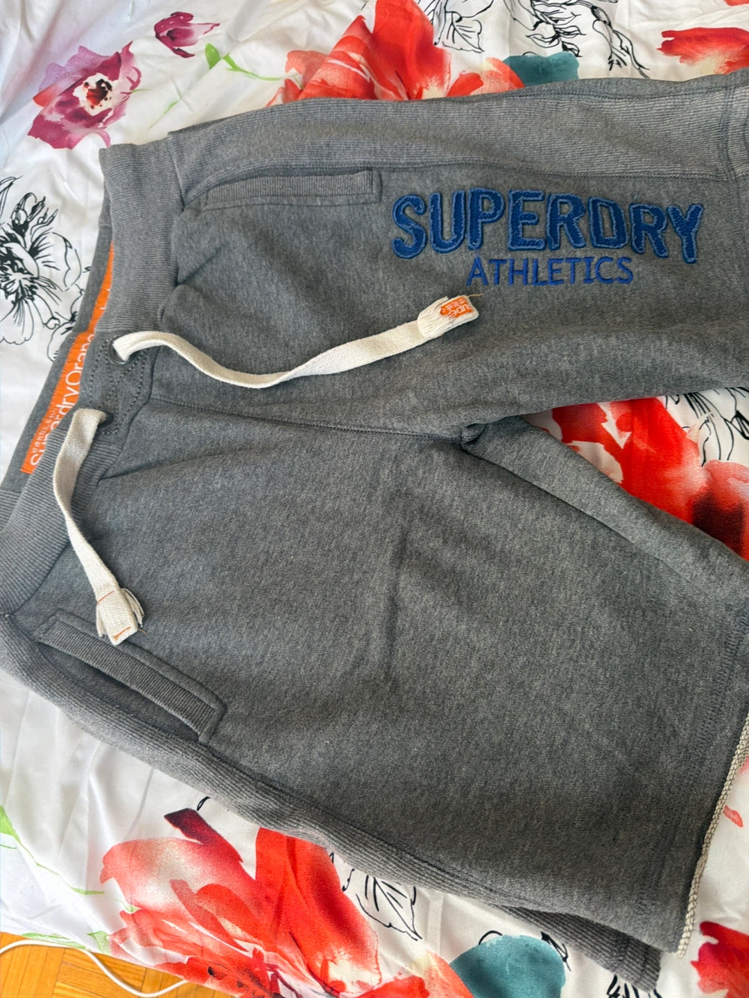 Superdry Athletics Sweat Shorts Grey