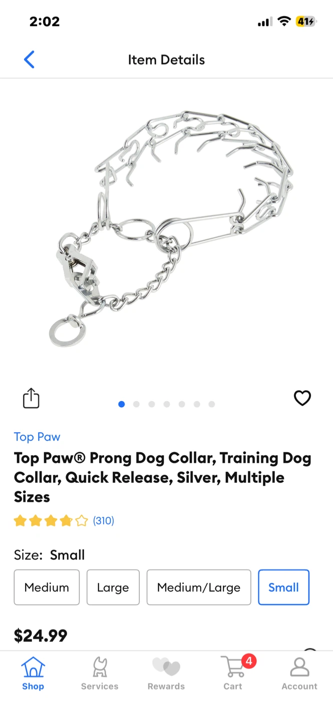 Brand New Prong Training Dog Collar - photo 4