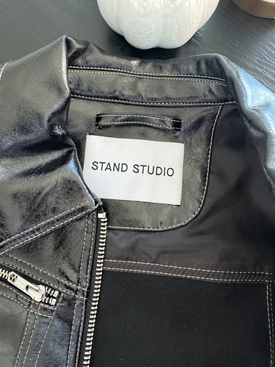 STAND STUDIO Effie Jacket Black Size 32 - photo 2