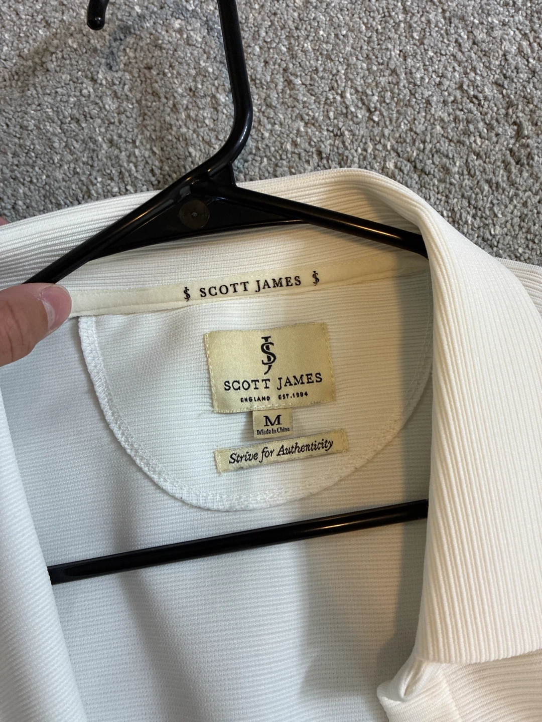 White Polo Shirt - photo 2