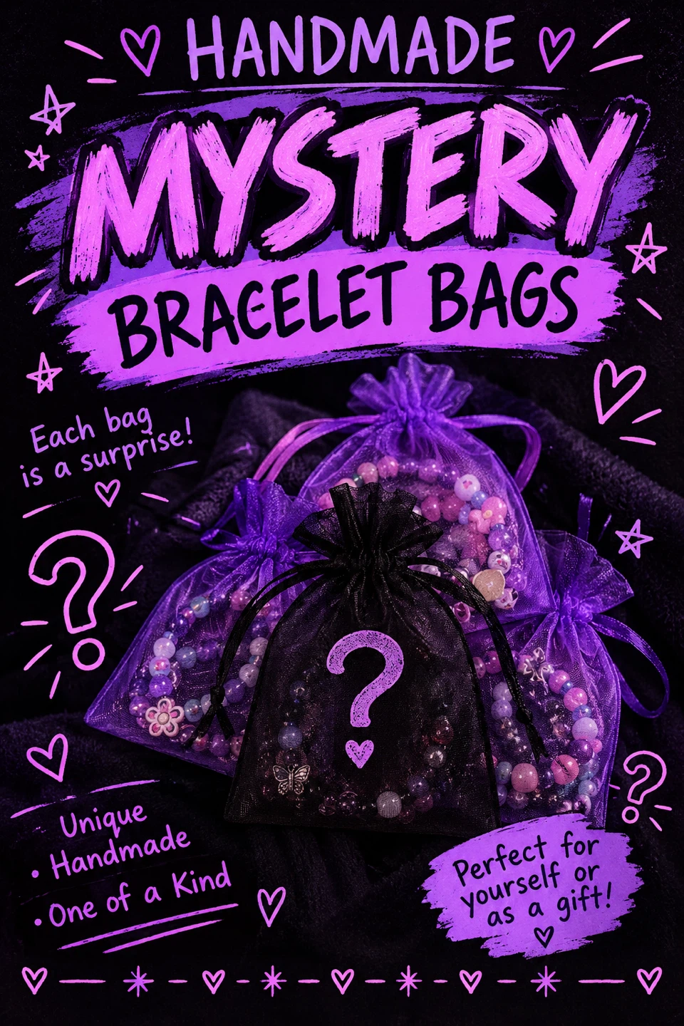 Handmade Mystery Bracelet Bag