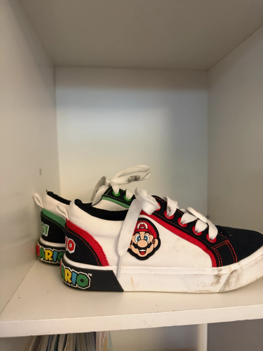 Size 1 boys Mario brothers-worn once