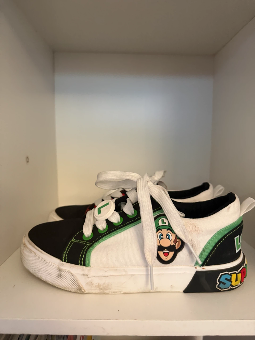Size 1 boys Mario brothers-worn once - photo 3