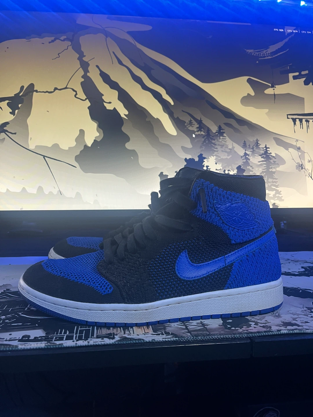 Jordan 1 Flynet blue - photo 2