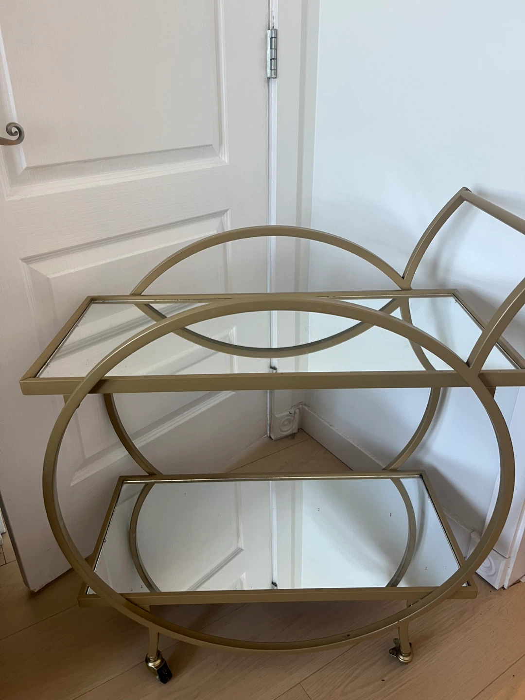 Mirror bar cart