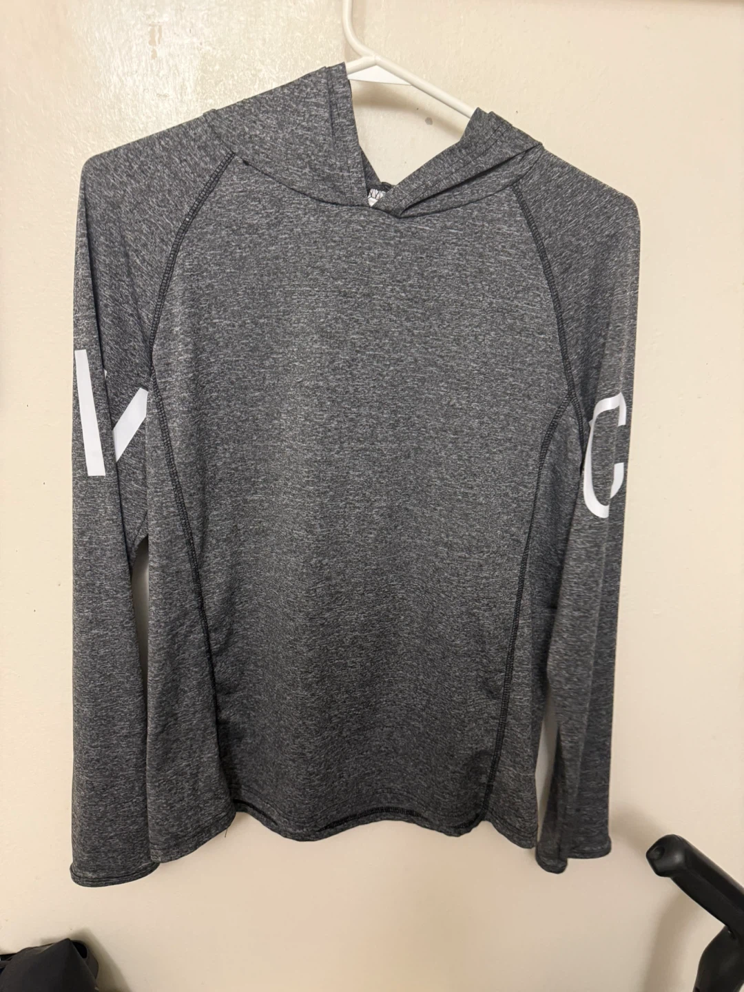 ICANiWILL Grey Athletic Hoodie - Size XL
