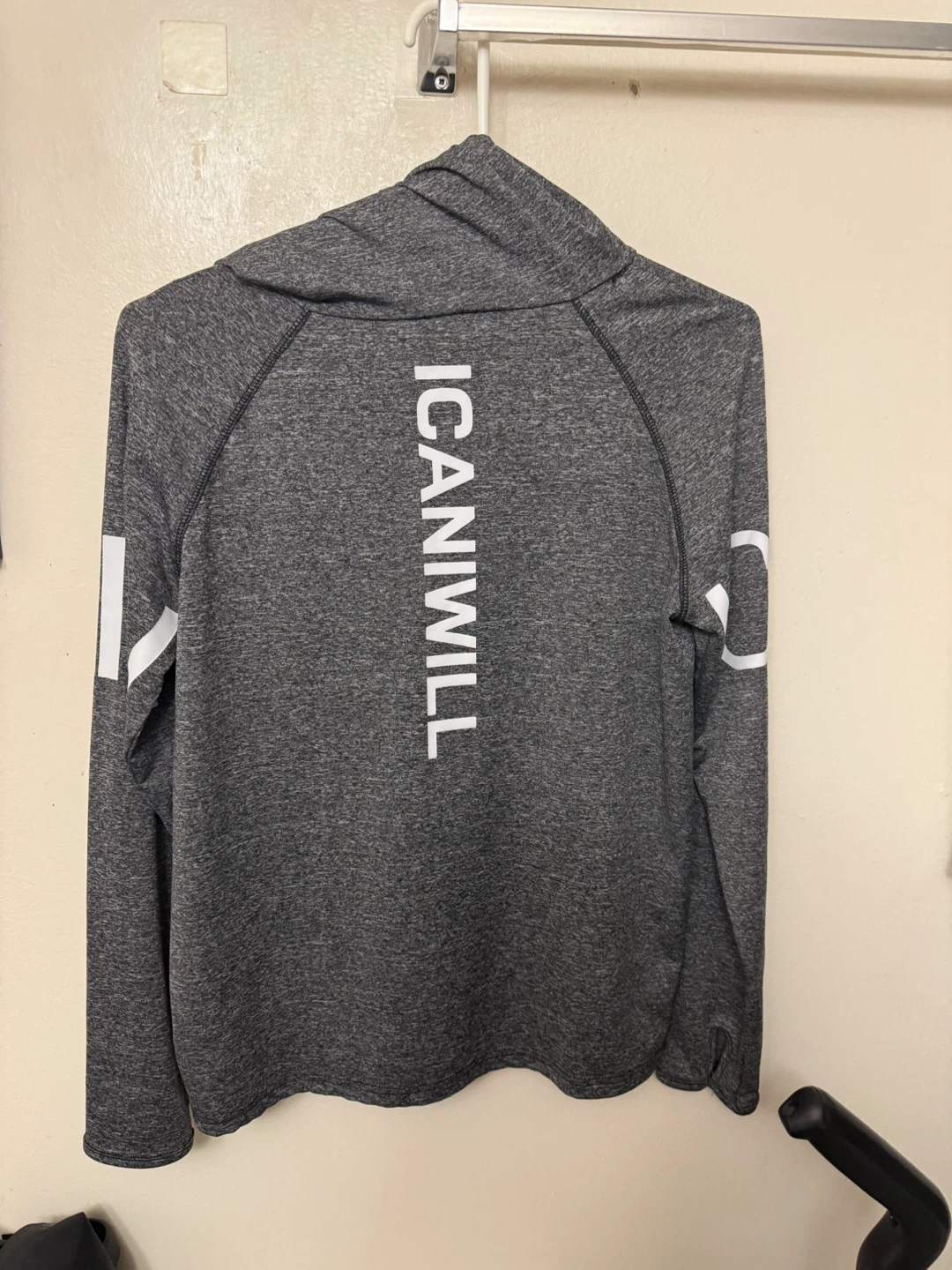 ICANiWILL Grey Athletic Hoodie - Size XL - photo 3