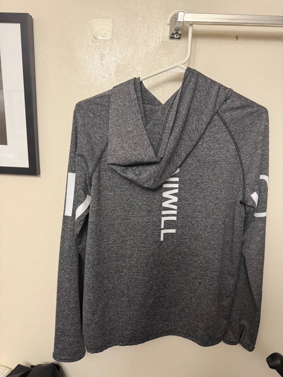 ICANiWILL Grey Athletic Hoodie - Size XL - photo 4