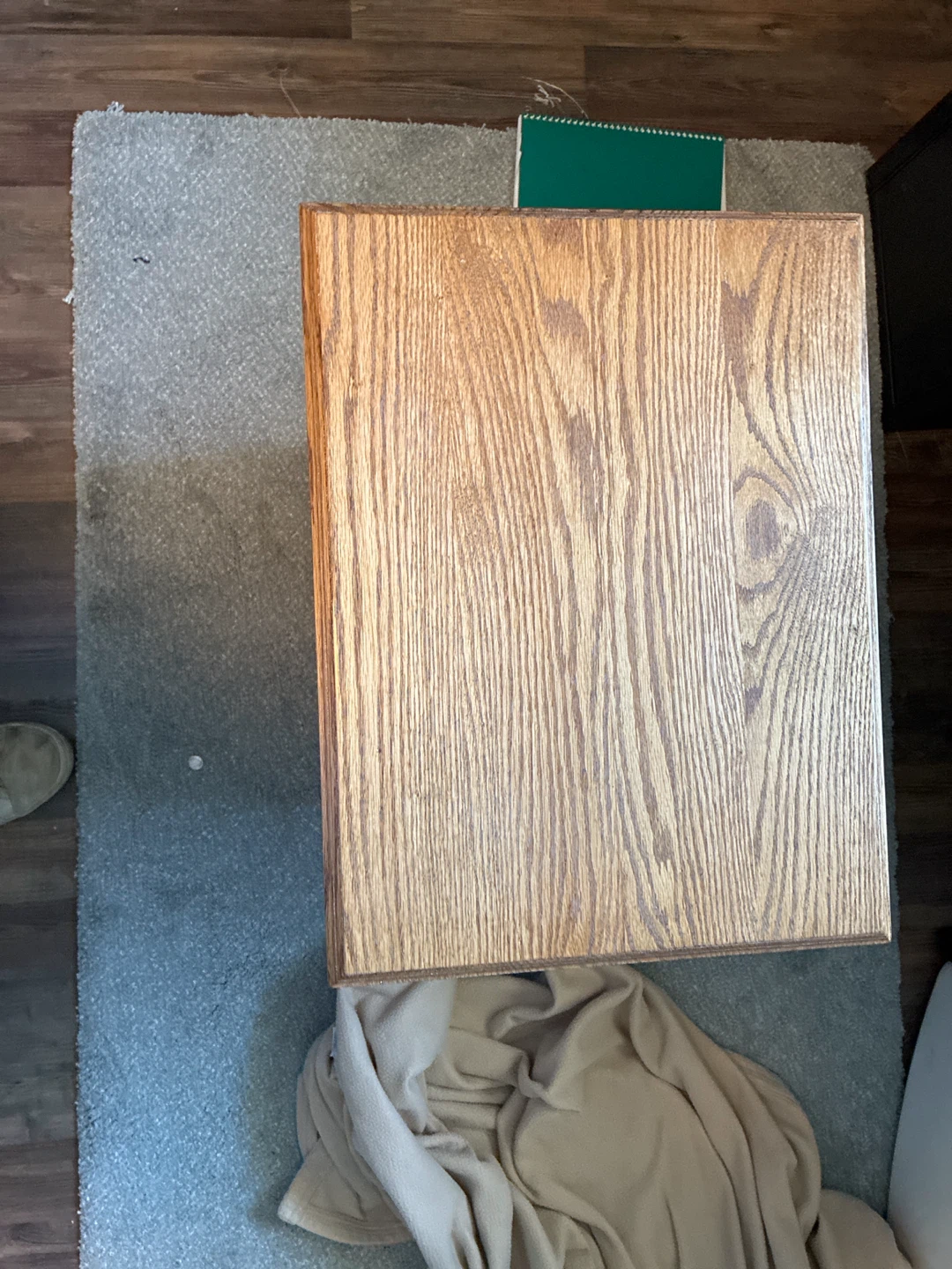Wooden Nightstand with One Drawer - photo 2