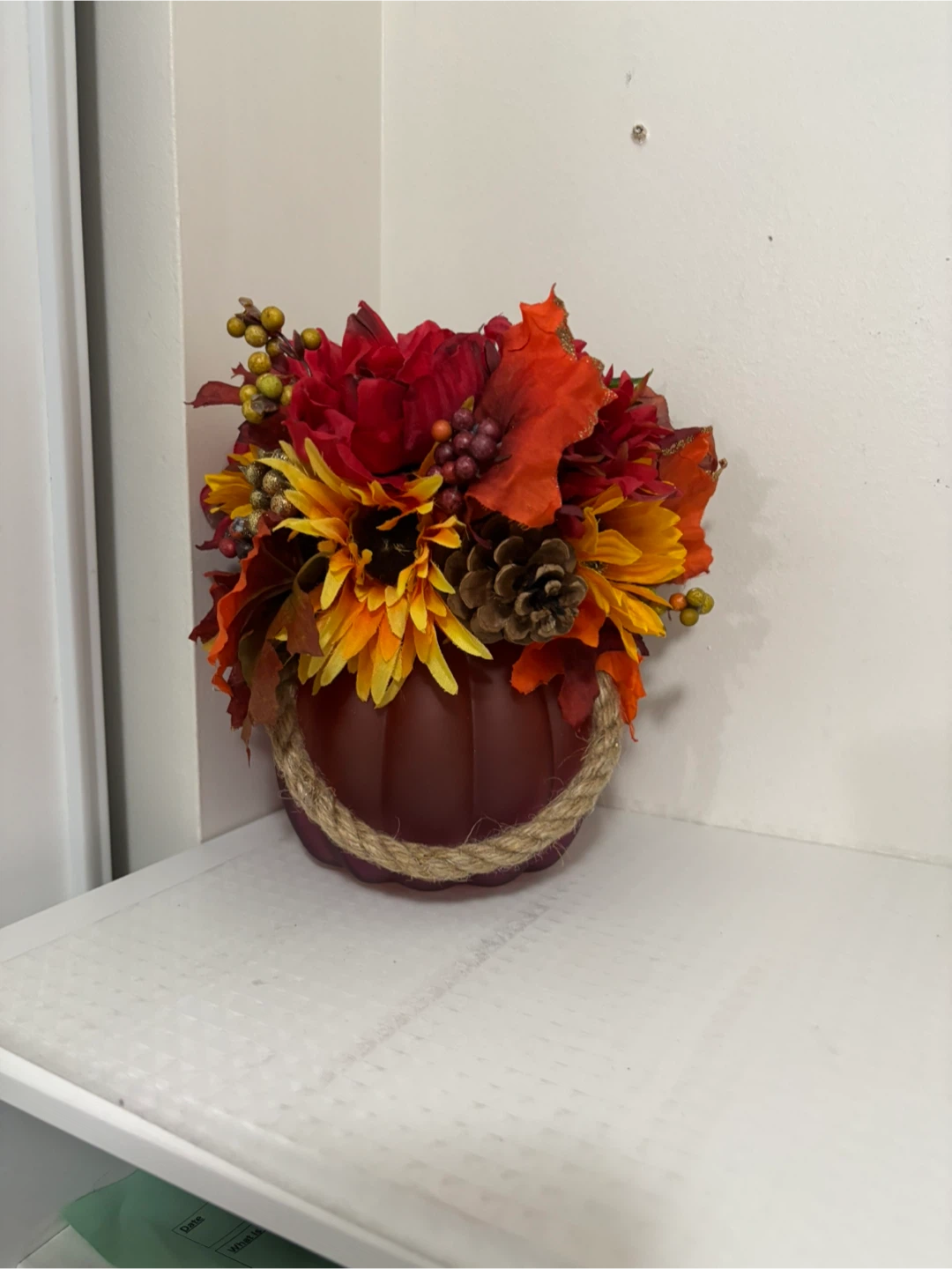 Autumn Pumpkin Floral Arrangement - photo 2