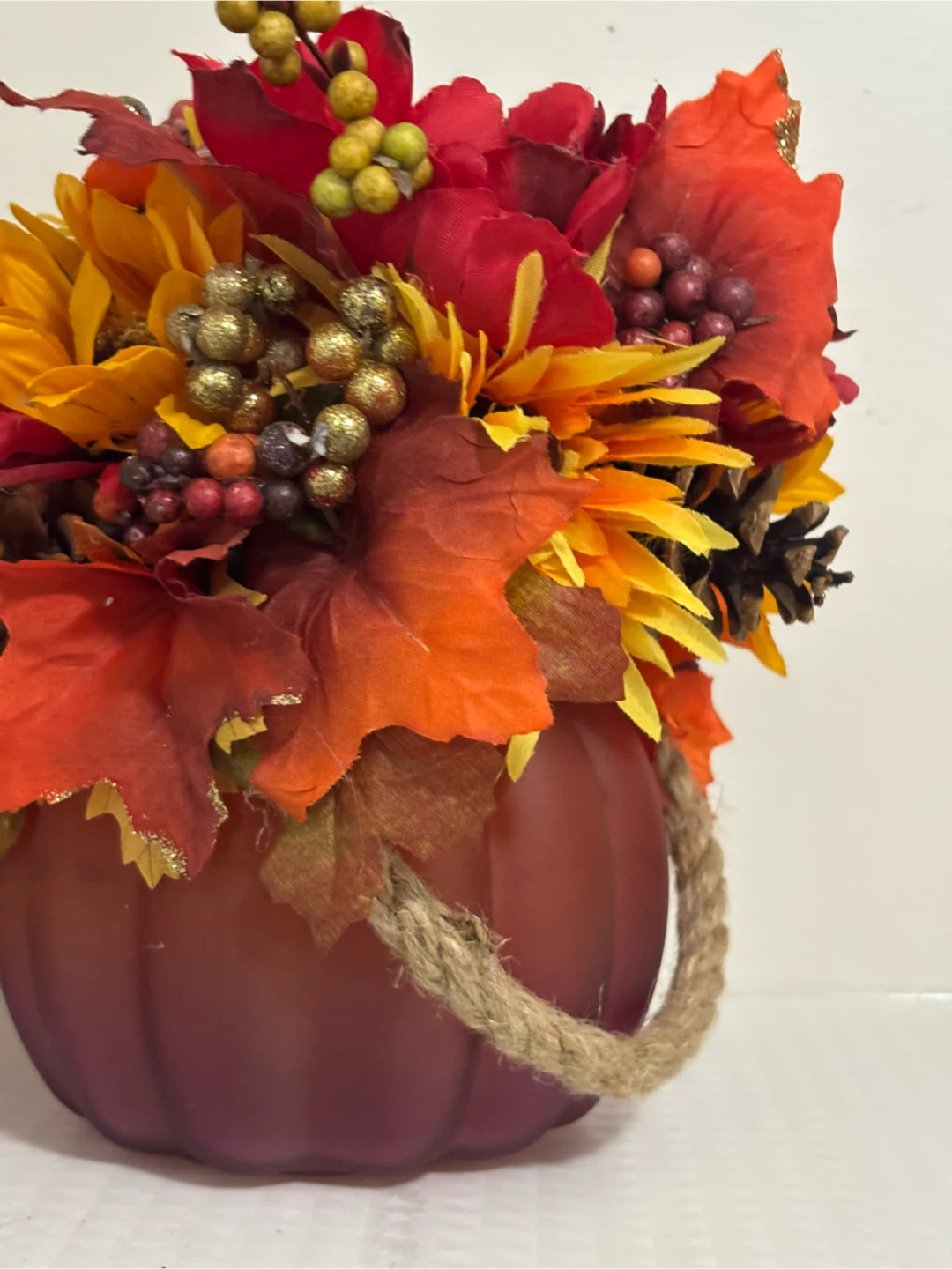 Autumn Pumpkin Floral Arrangement - photo 4