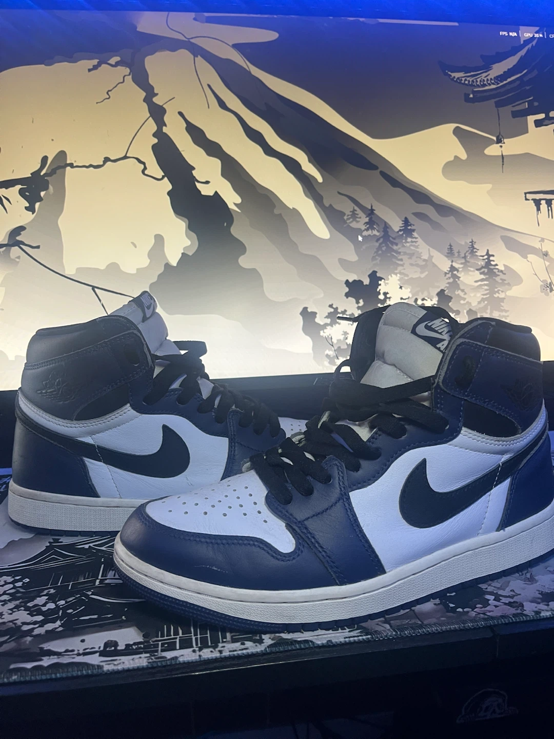 Jordan 1 high navy