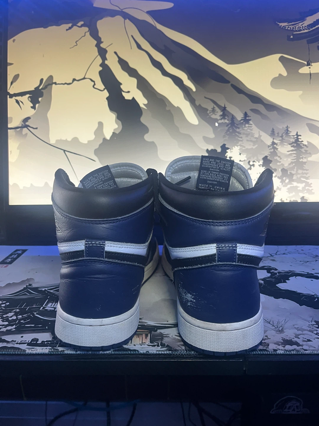 Jordan 1 high navy - photo 3