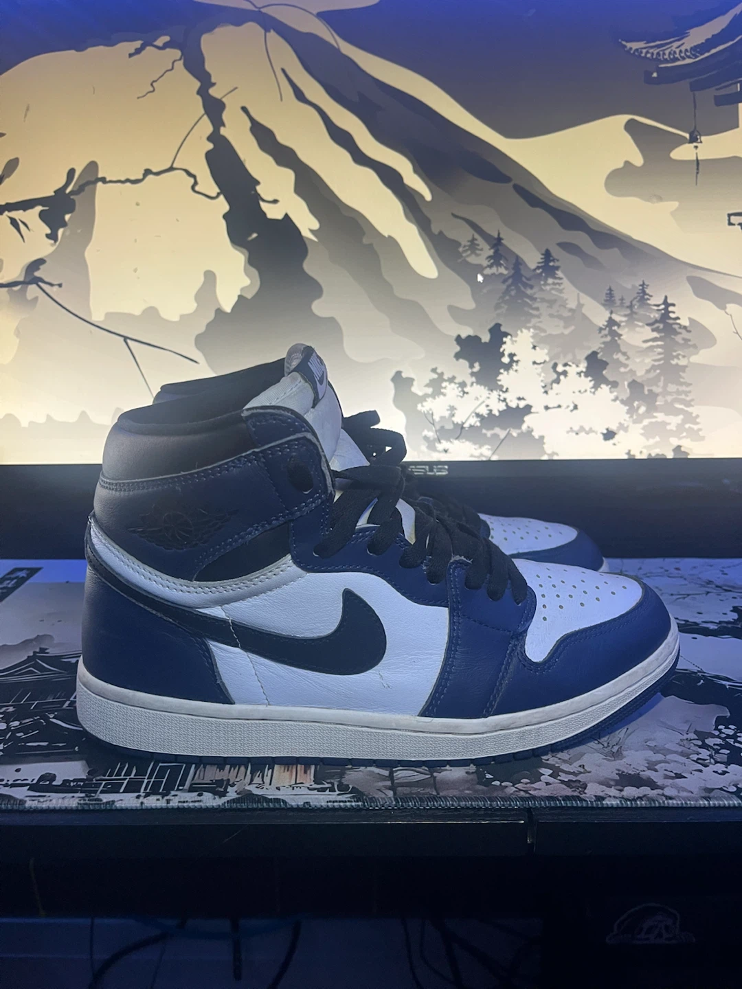 Jordan 1 high navy - photo 4