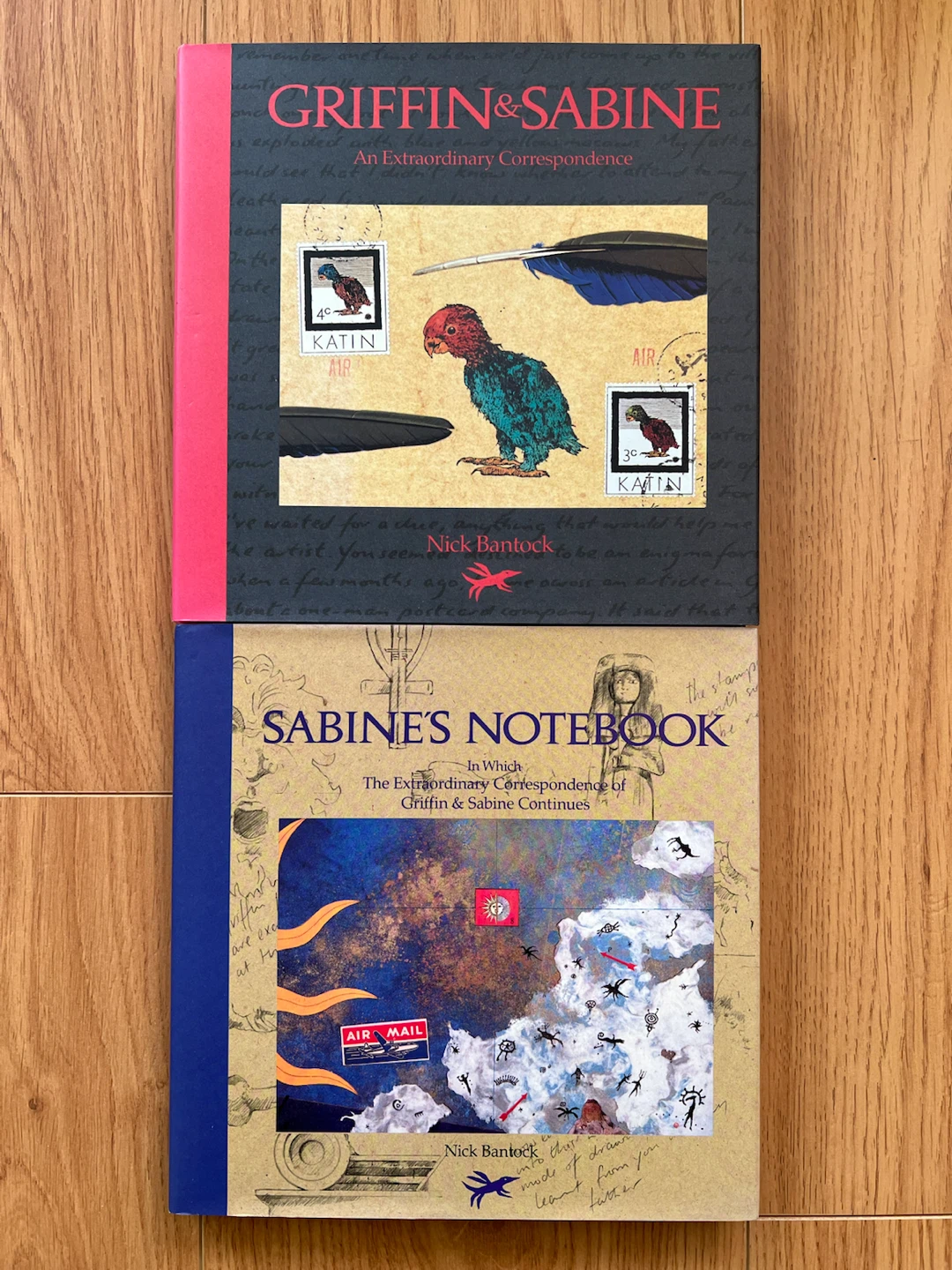 Griffin & Sabine and Sabine's Notebook by Nick Bantock