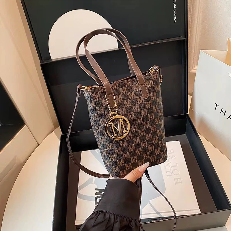 Monogram M Print Crossbody Bag