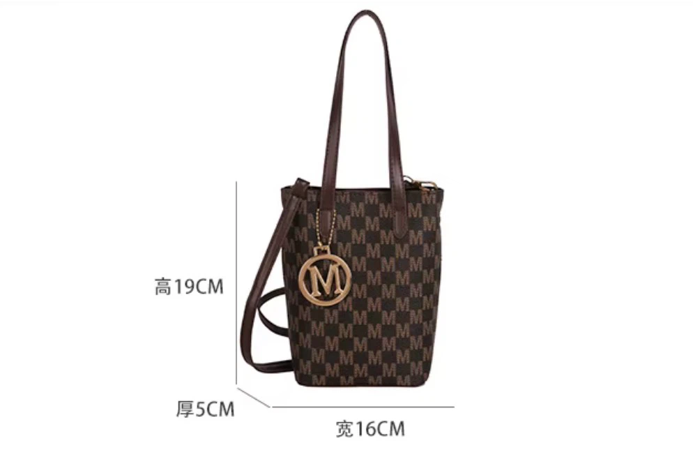 Monogram M Print Crossbody Bag - photo 4