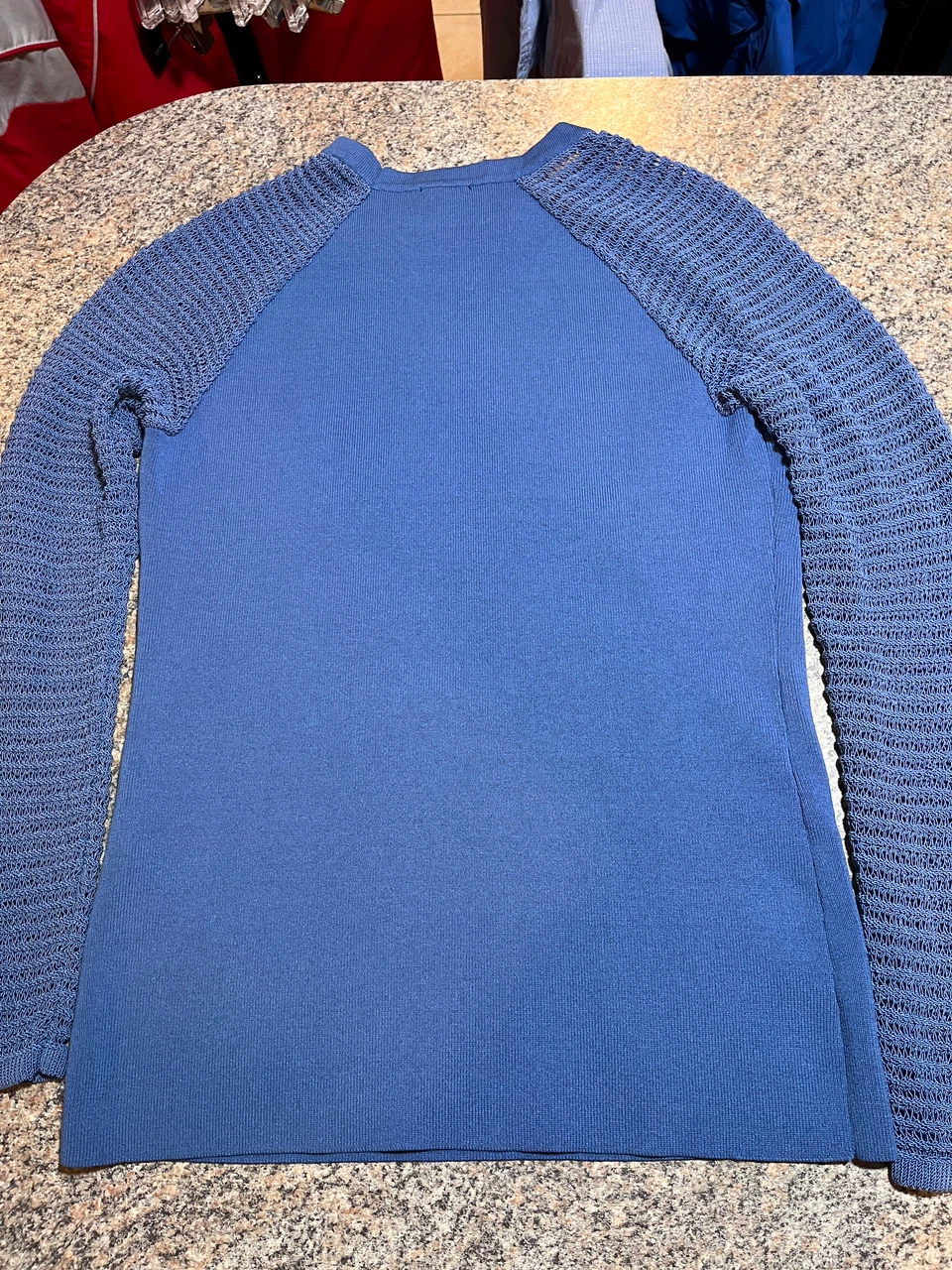 I.N.C. International Concepts Blue Long Sleeve Top - photo 3