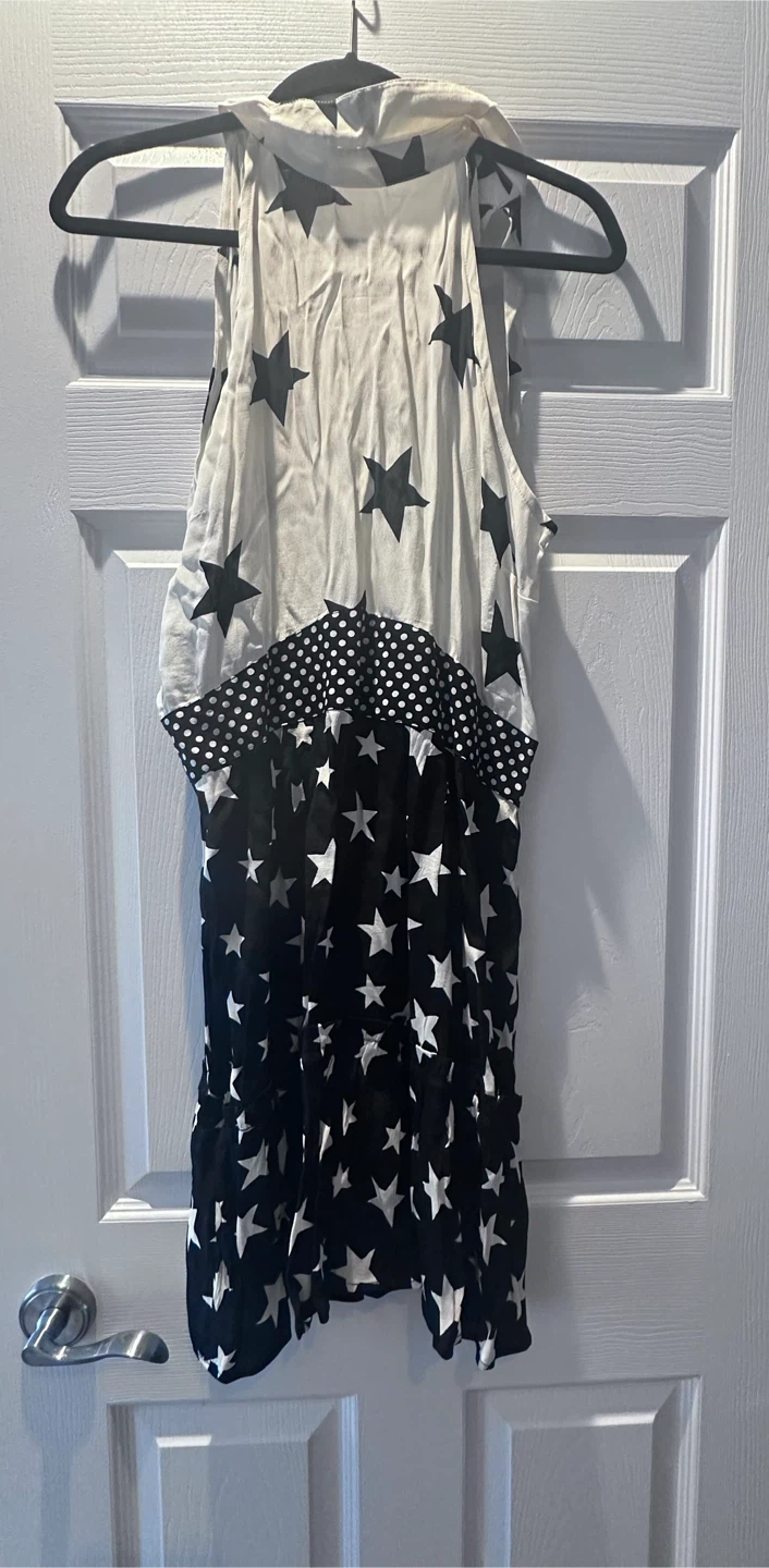 River Island RI Cali Dreamer Star Print Dress