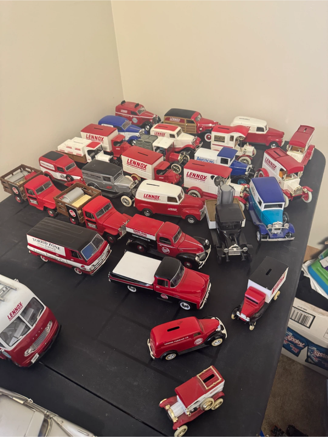 28 Vintage Diecast Cars and Trucks.