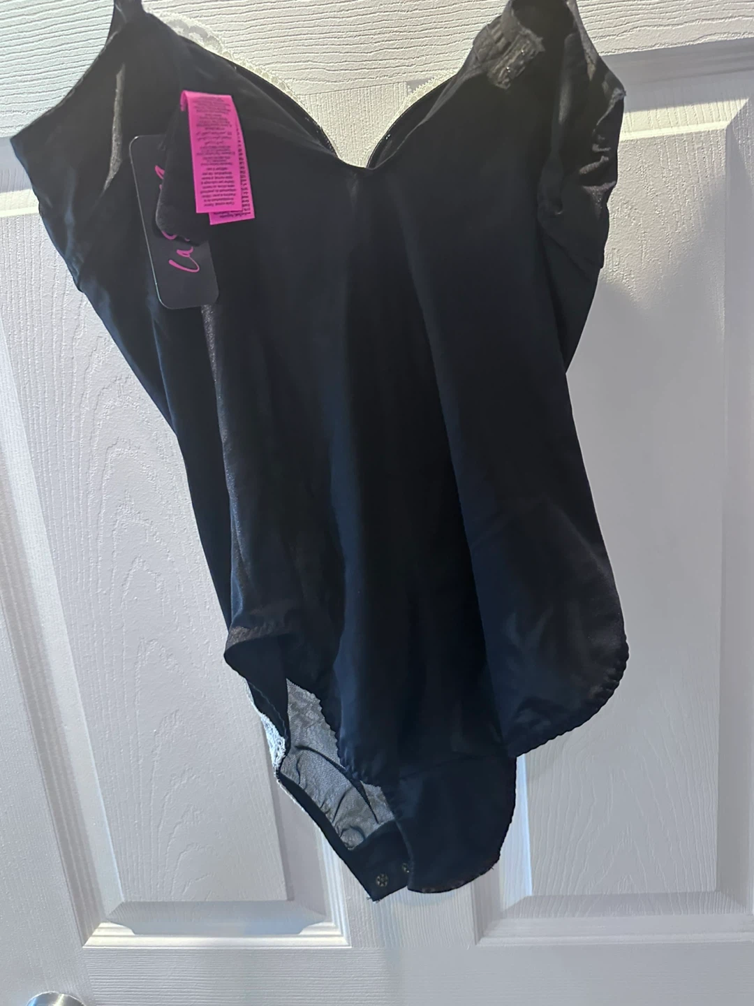 La Senza Black and White Lace Bodysuit - photo 2