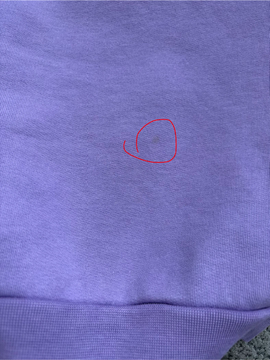 Lacoste purple fleece sweater - photo 5