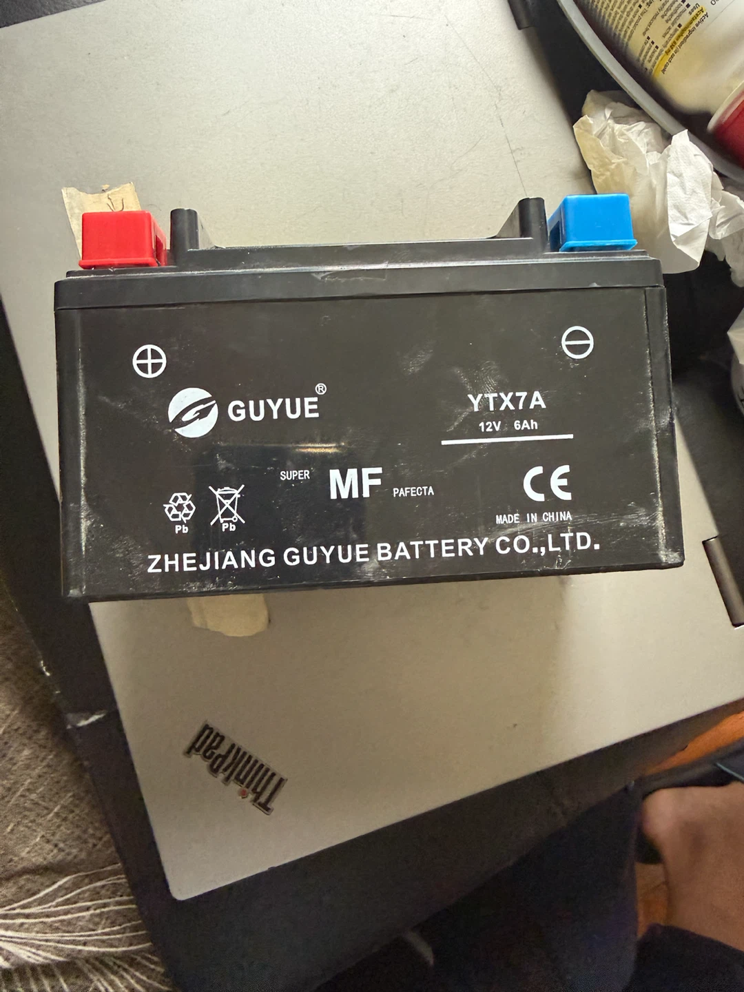 GUYUE YTX7A Gel Motorcycle Battery - photo 2