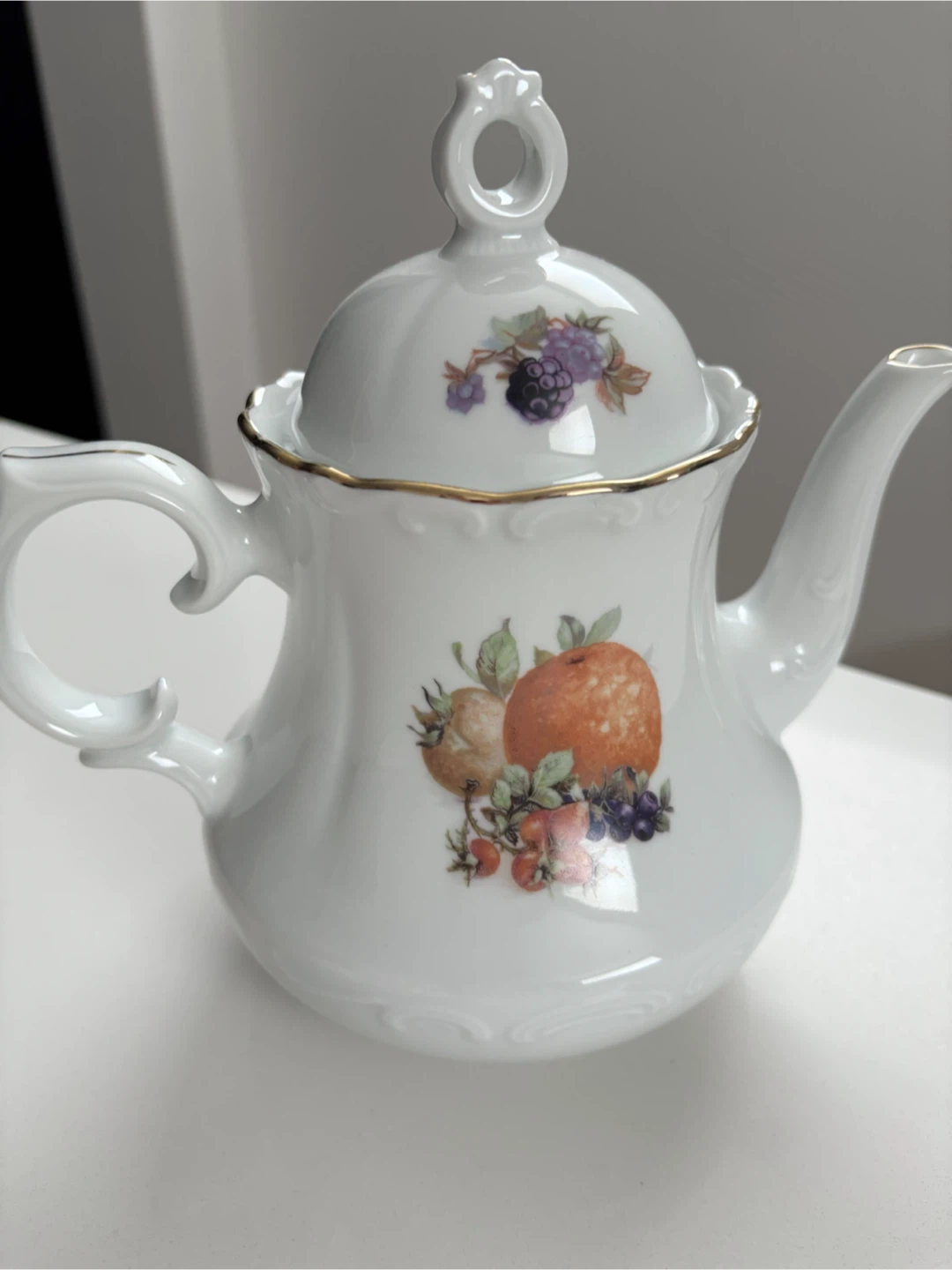 VTG SCHUMANN ARZBERG BAVARIA GERMANY 3 PC COFFEE TEA SET, FRUIT - photo 2