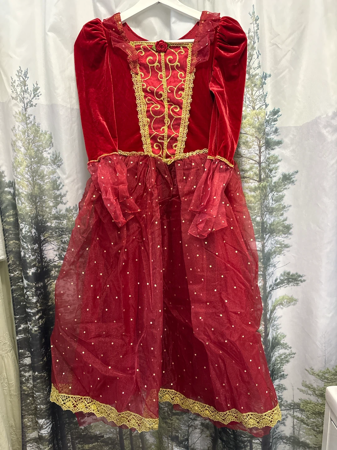 Halloween - Disney Store Belle Dress Size 7/8