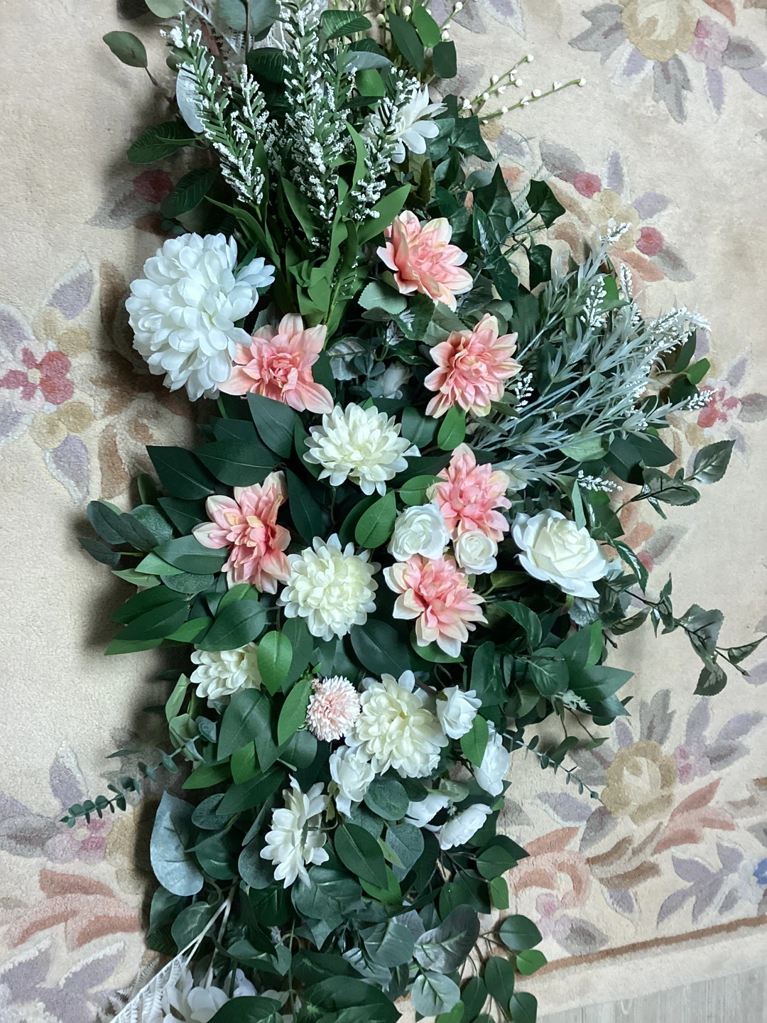 BEAUTIFUL FLORAL WEDDING ARRANGEMENT WITH RING - photo 3