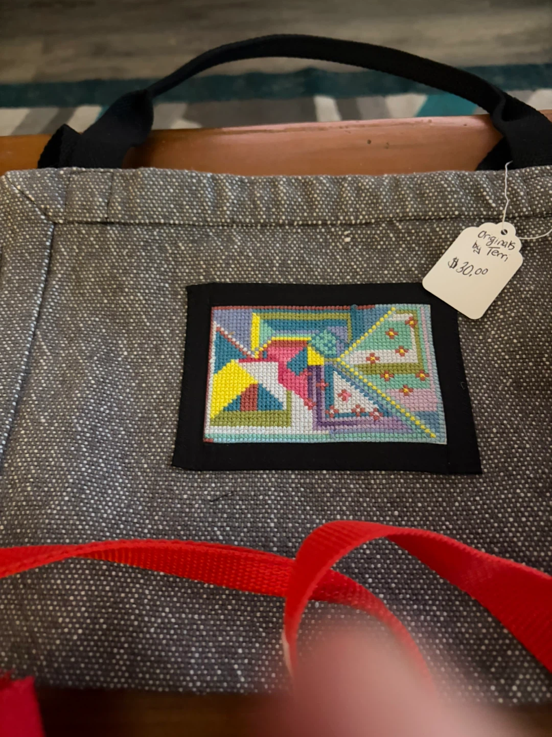 Originals by Terri Cross-Stitch Tote Bag - photo 5