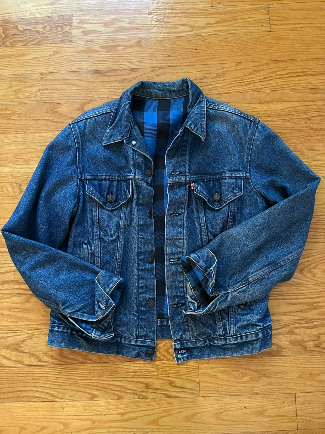 Levi's Denim Jacket with Flannel Lining