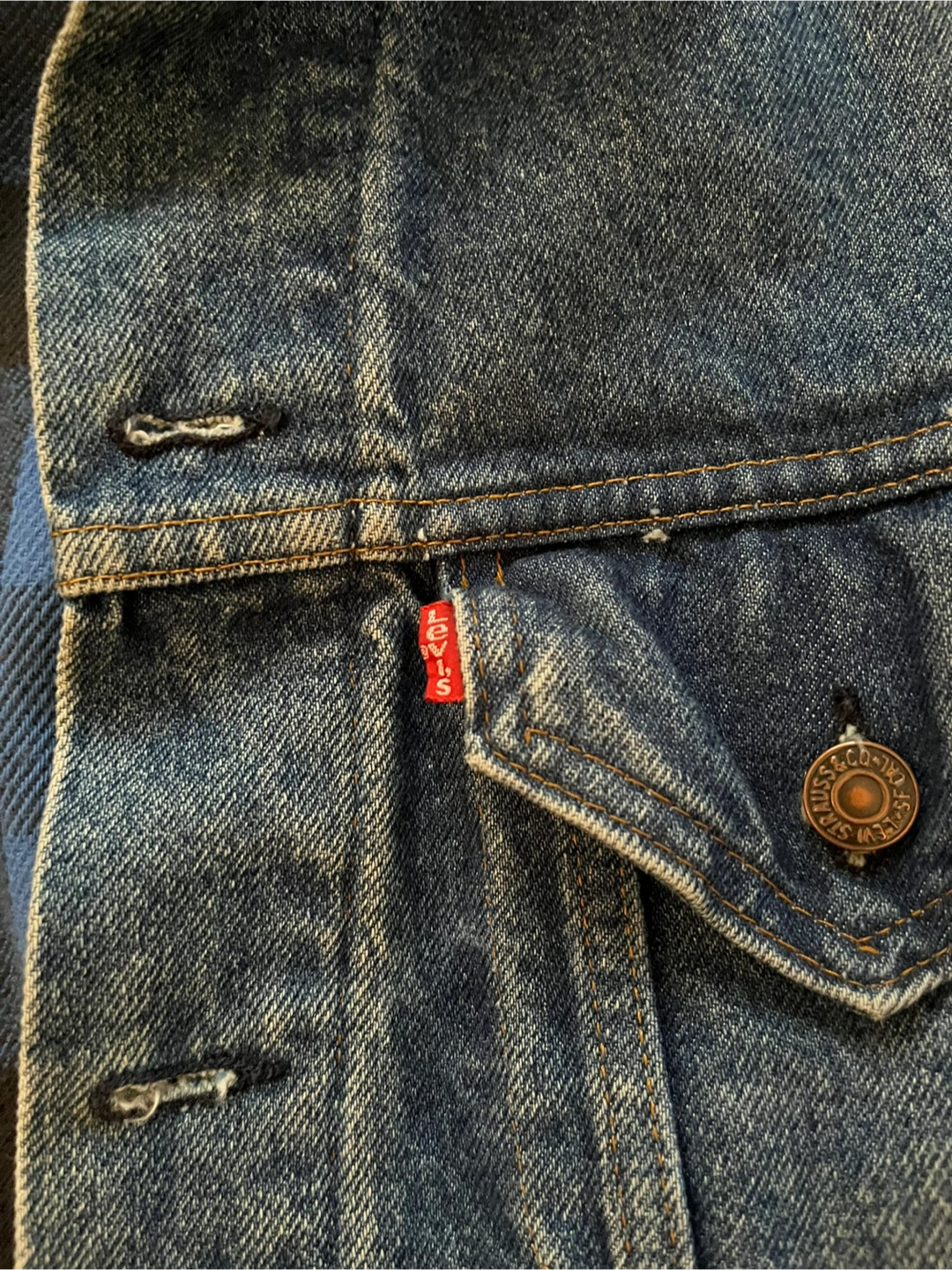 Levi's Denim Jacket with Flannel Lining - photo 2