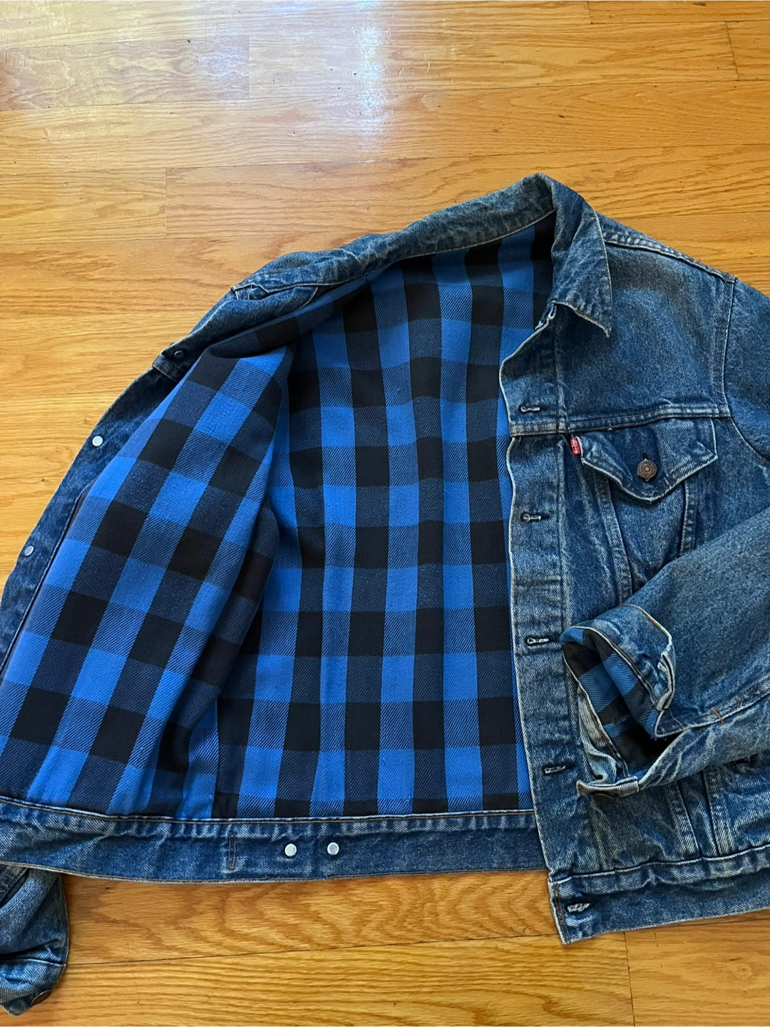 Levi's Denim Jacket with Flannel Lining - photo 4