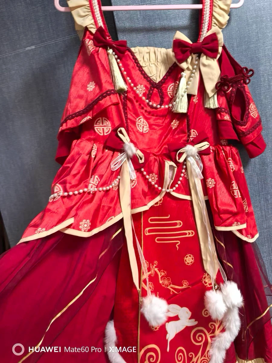 Chinese-Style Lolita Rabbit Dress - photo 3