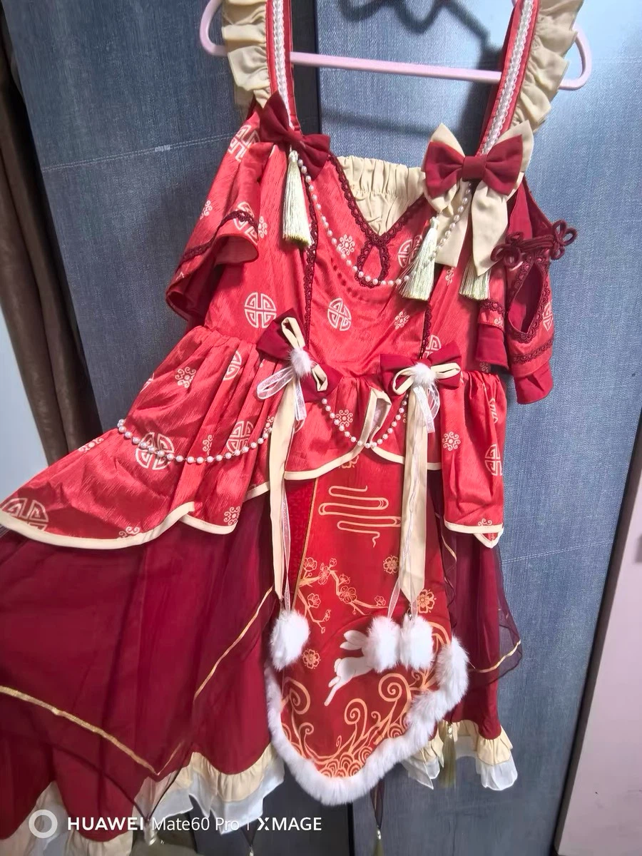 Chinese-Style Lolita Rabbit Dress - photo 5
