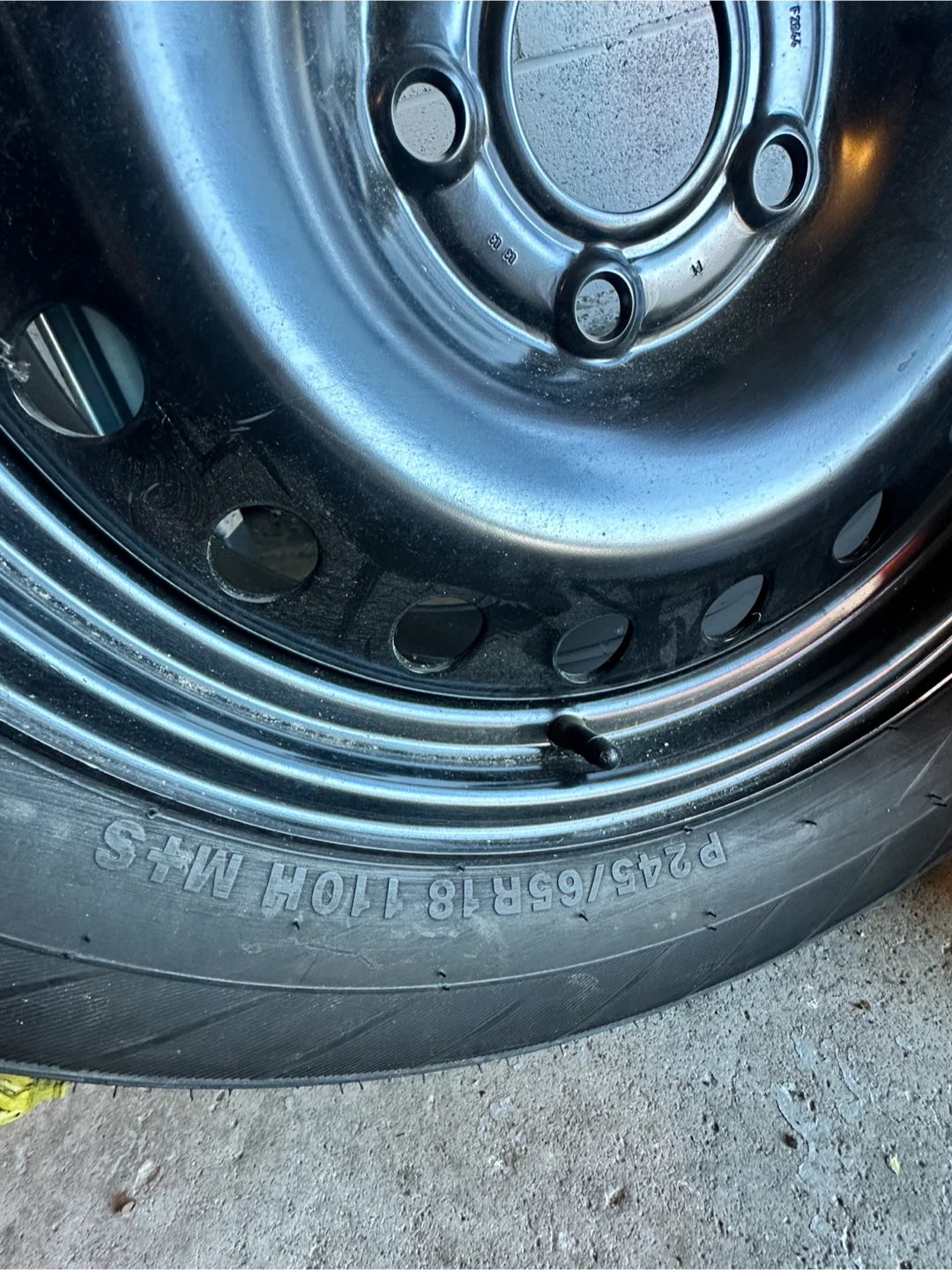 Kumho Solus KL21 Tire on Steel Rim - photo 4