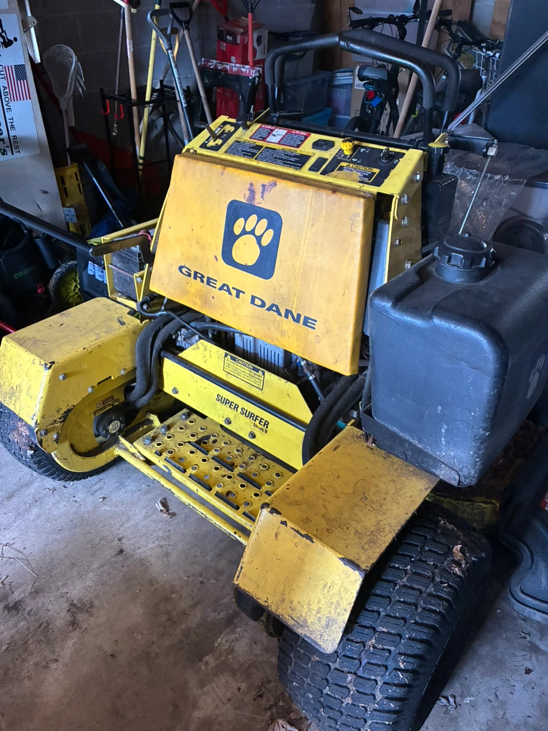 Great Dane Super Surfer Series II Stand-On Mower